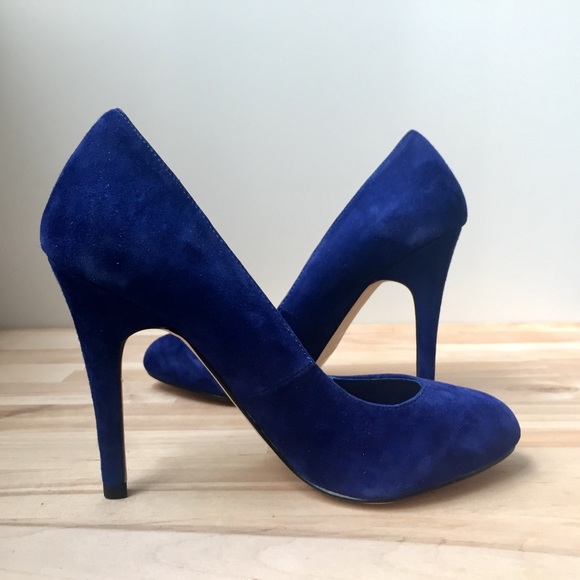 Aldo blue heels - Picture 1 of 1